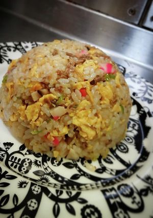簡単チャーシューの炒飯❨(@≧↺≦@)❩-レシピのメイン写真