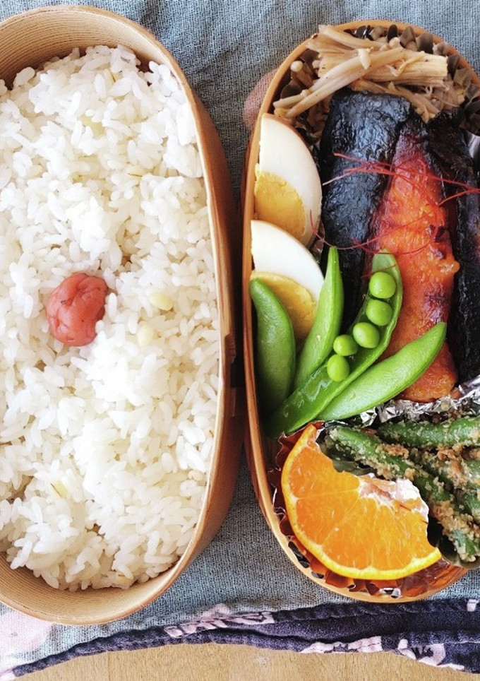 お弁当★焼き魚の副菜★いんげん胡麻和え-レシピのメイン写真