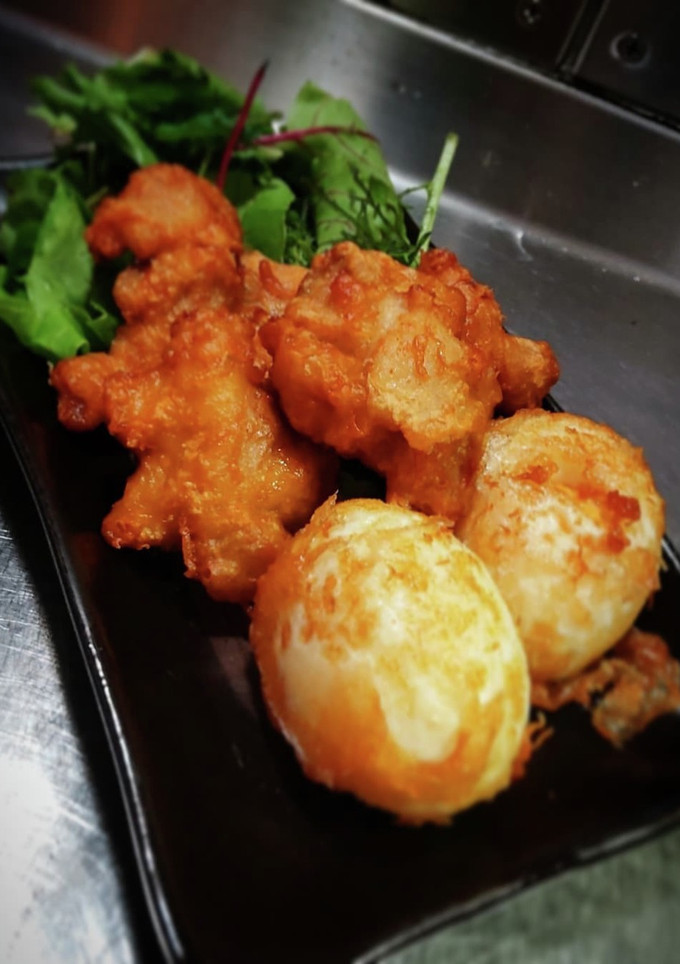 鶏モモ肉と半熟卵の唐揚げ(@≧↺≦@)❩-レシピのメイン写真