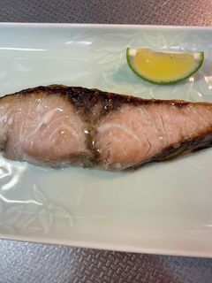 サッパリと#ブリの塩焼き#カボス添え-レシピのメイン写真