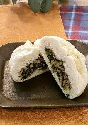 86.たっぷり葱の肉まん-レシピのメイン写真