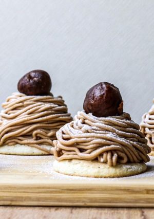 【秋の味覚】モンブラン-レシピのメイン写真