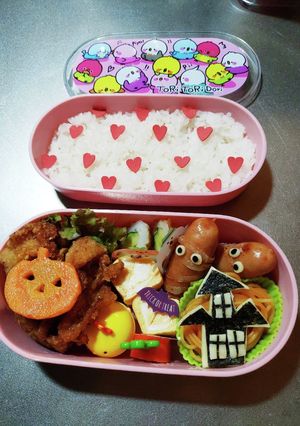 ハロウィン弁当小学一年生-レシピのメイン写真