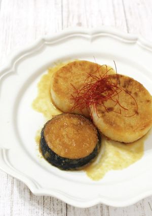 大根ステーキ&オニオンガーリックソース-レシピのメイン写真