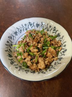 肉味噌風そぼろ豆腐♪-レシピのメイン写真