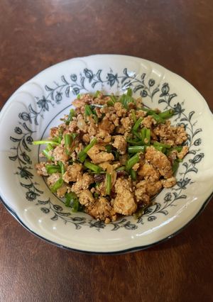 肉味噌風そぼろ豆腐♪-レシピのメイン写真
