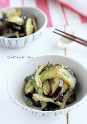 ほっと和む味、なすの甘みそ煮-レシピのメイン写真