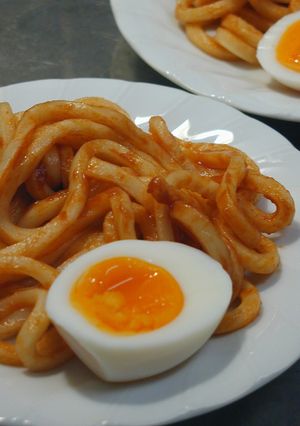 レンジでうどん-レシピのメイン写真