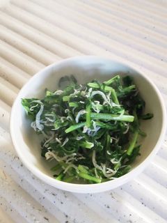 大根菜とじゃこ炒め-レシピのメイン写真