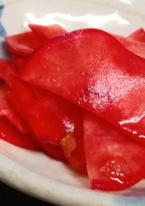 赤かぶ「もものすけ」の甘酢漬け-レシピのメイン写真