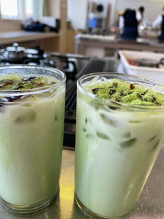 抹茶が苦手な人にオススメする抹茶ラテ-レシピのメイン写真