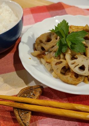今が旬！れんこんのきんぴら-レシピのメイン写真