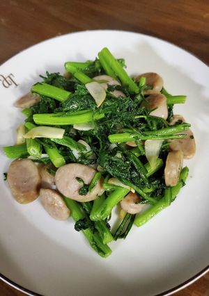 春菊のペペロン風-レシピのメイン写真