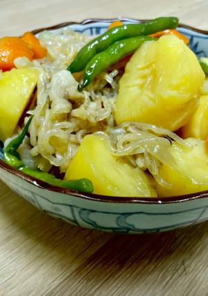 炭酸水を使った肉じゃが-レシピのメイン写真