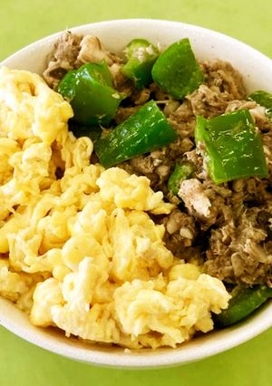 【バランス】さばの2色そぼろ丼-レシピのメイン写真