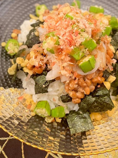 いか納豆オクラ丼-レシピのメイン写真