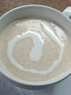 明太子とじゃがいもの食べるスープ-レシピのメイン写真