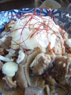 圧力鍋で桜モツ煮(馬モツ)-レシピのメイン写真