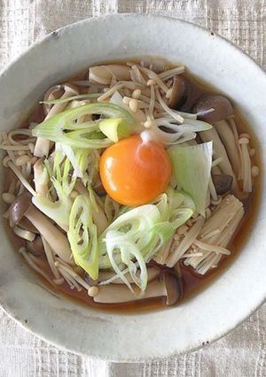秋の味覚！沢山きのこうどん！-レシピのメイン写真
