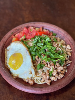 そぼろ豆腐のジャージャー麺風♪-レシピのメイン写真