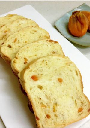 干し柿とチーズで作る　柿パン②HB使用-レシピのメイン写真