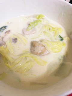 鶏肉と白菜のミルク煮-レシピのメイン写真