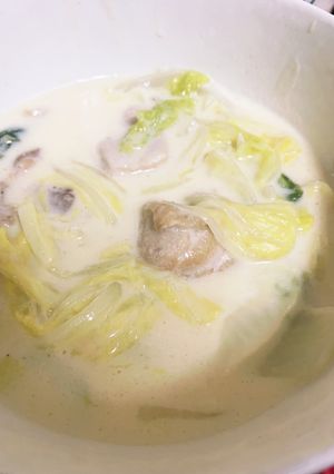 鶏肉と白菜のミルク煮-レシピのメイン写真