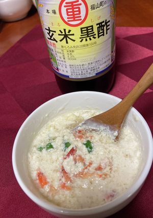 豆乳と黒酢スープ（シェントウジャン）-レシピのメイン写真