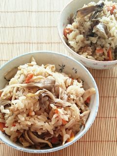 舞茸の炊き込みご飯-レシピのメイン写真