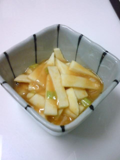 5分で作れる!山芋(大和芋)の酢味噌あえ-レシピのメイン写真
