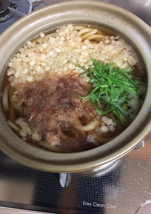 一人用土鍋で作るうどん-レシピのメイン写真