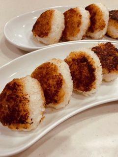 手が止まらない!味噌マヨ焼きおにぎり-レシピのメイン写真