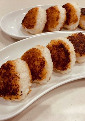 手が止まらない！味噌マヨ焼きおにぎり-レシピのメイン写真