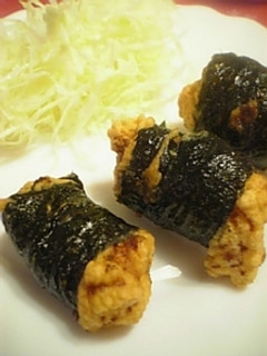 *鶏胸肉の磯辺揚げ*-レシピのメイン写真