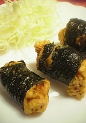 *鶏胸肉の磯辺揚げ*-レシピのメイン写真