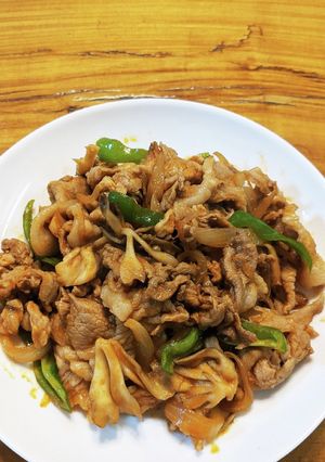 豚コマのウスターソース&ケチャップ味-レシピのメイン写真