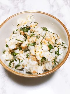 おにぎりにも!シャケとチーズの混ぜご飯!-レシピのメイン写真