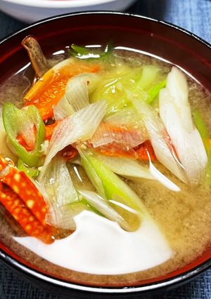 渡り蟹の味噌汁-レシピのメイン写真