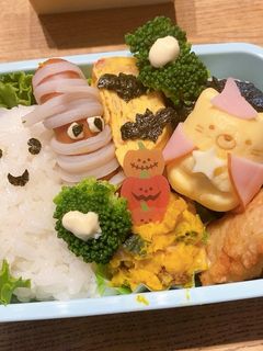 娘喜ぶ♡ハロウィンお弁当-レシピのメイン写真