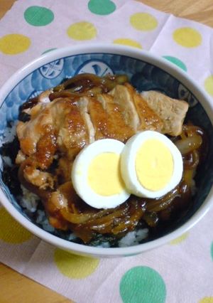 フライパン一つで出来る！簡単照り焼き丼☆-レシピのメイン写真
