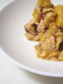 さば缶deかぼちゃサラダ-レシピのメイン写真