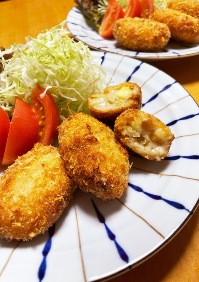 舞茸の旨味溢れる★コク旨クリームコロッケ-レシピのメイン写真