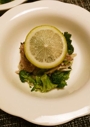 炙り鯵とブロッコリーのサラダ-レシピのメイン写真