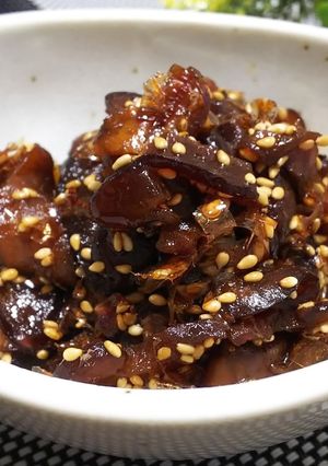 なんて簡単！？ごはんのおともに椎茸の佃煮-レシピのメイン写真