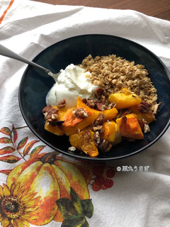 バターナッツかぼちゃ朝食ボウル-レシピのメイン写真