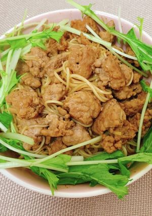 油そばそうめん-レシピのメイン写真