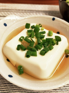 超簡単レンジ1分☆白だし温奴-レシピのメイン写真