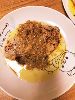 豚ロースのソテー、マスタードソース添え-レシピのメイン写真