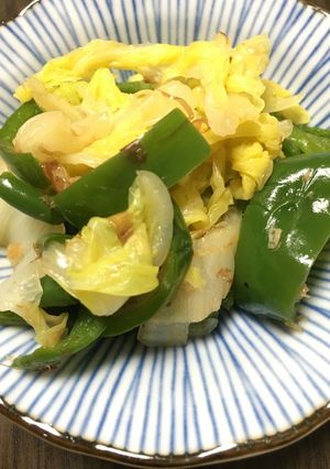 白菜とピーマンのおかか和え-レシピのメイン写真