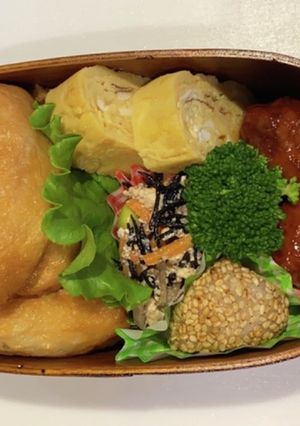 稲荷弁当-レシピのメイン写真